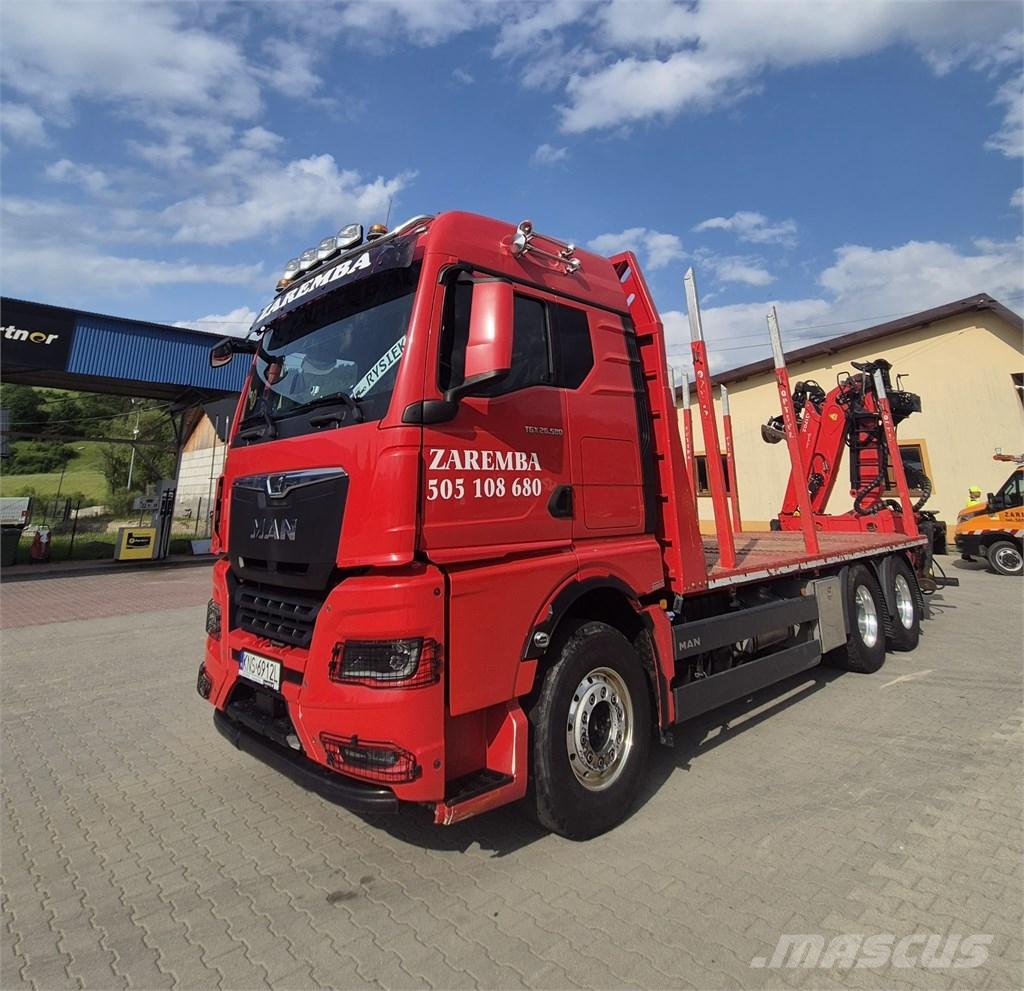 MAN 26.580 Camion pentru lemne