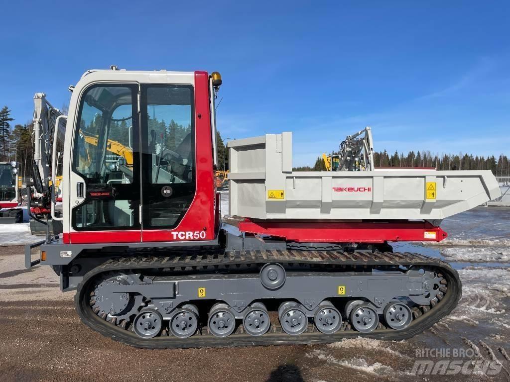 Takeuchi TCR 50 Autobasculante cu senile