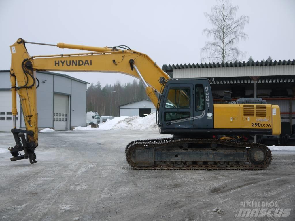 Hyundai R 290 LC-7A Excavatoare pe șenile
