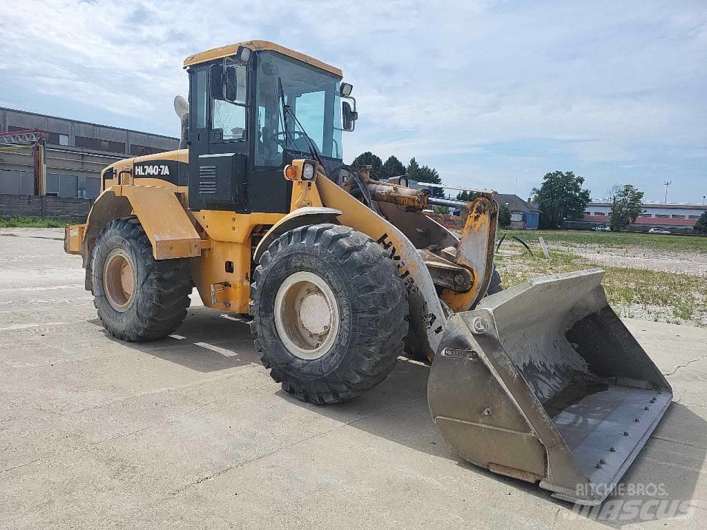 Hyundai HL 740-7 A Incarcator pe pneuri