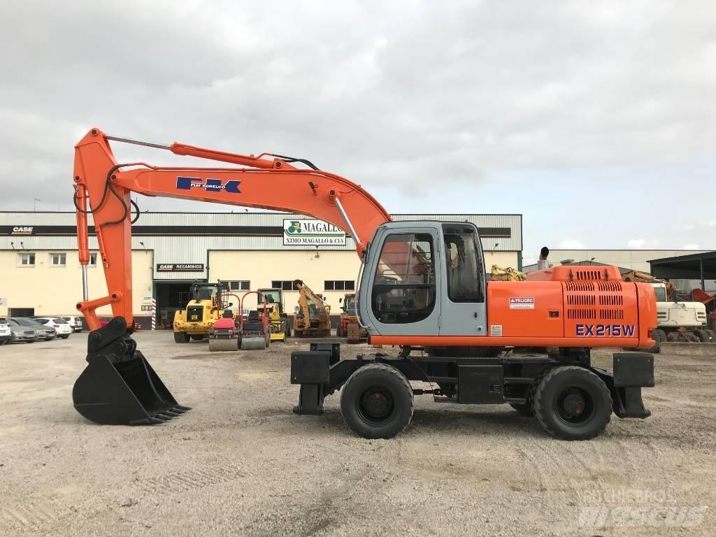 Fiat-Kobelco EX215W Excavatoare cu roti