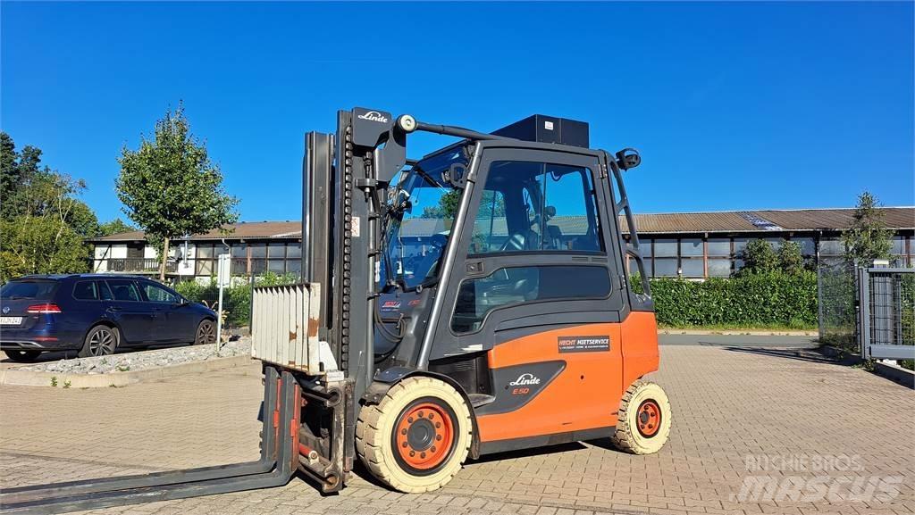 Linde E50HL Stivuitor electric