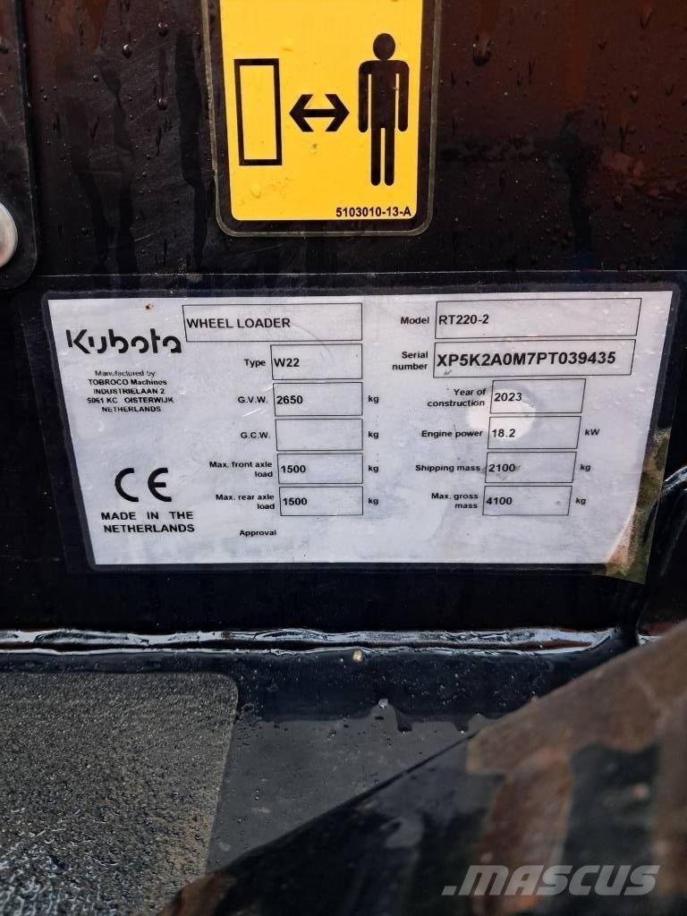 Kubota RT 220-2e Mini incarcatoare