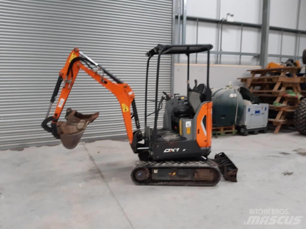Doosan DX17Z Mini excavatoare < 7t