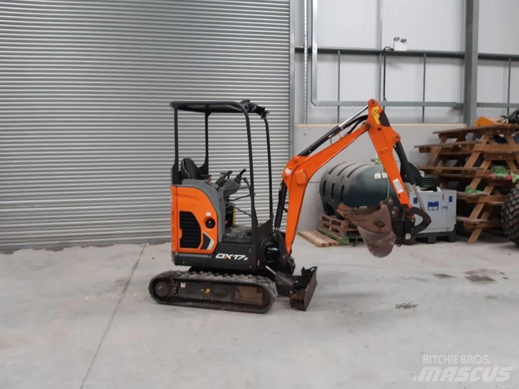 Doosan DX17Z Mini excavatoare < 7t