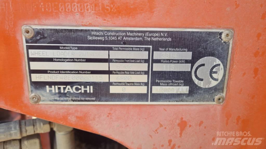 Hitachi ZW 140 Incarcator pe pneuri