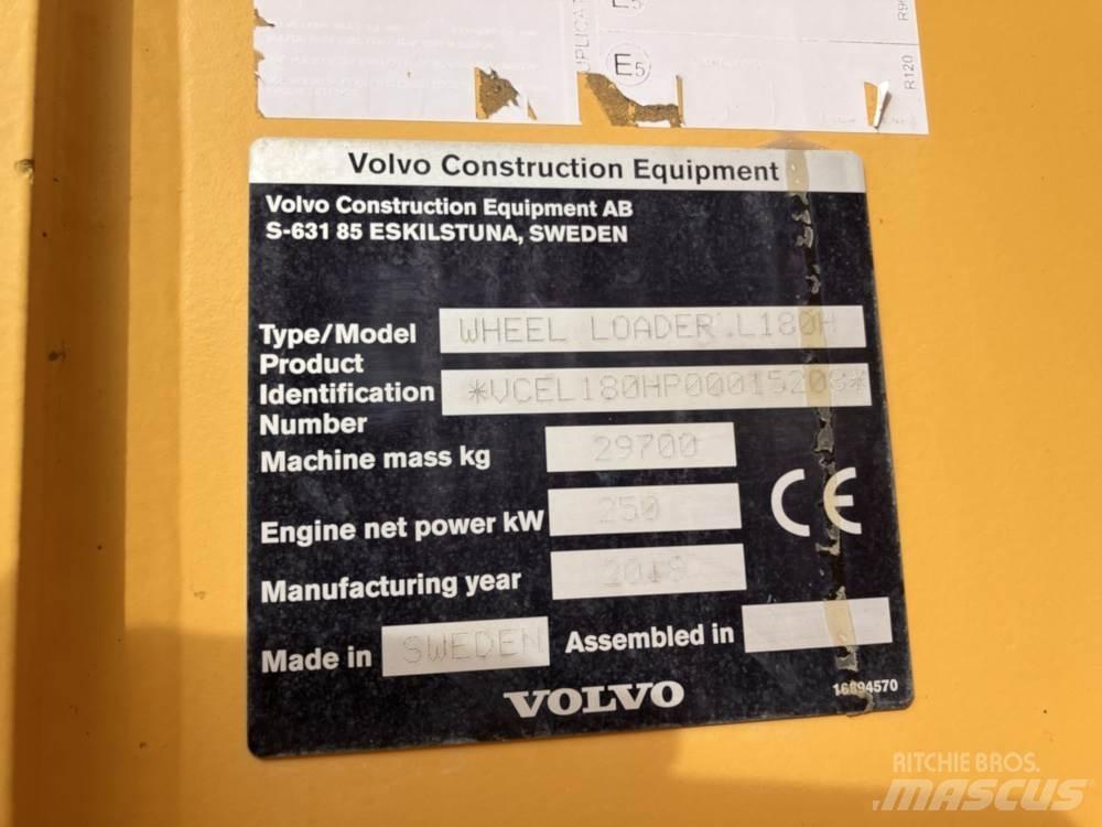 Volvo L180H Incarcator pe pneuri