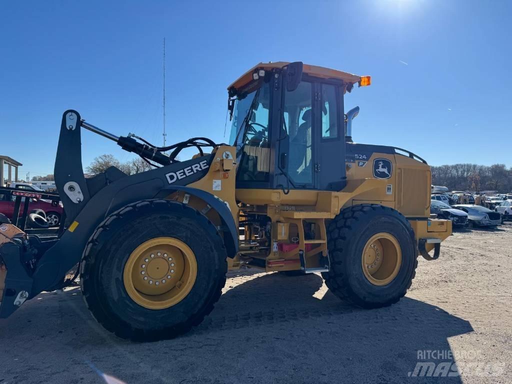 John Deere 524P Incarcator pe pneuri
