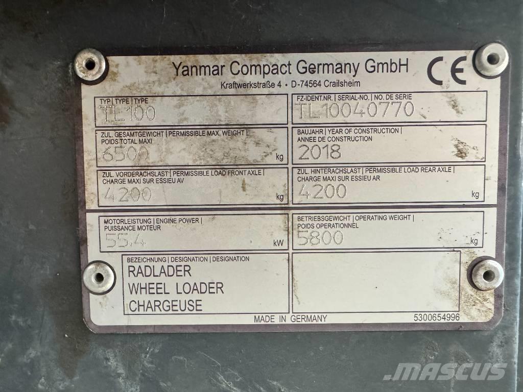 Terex Schaeff TL100 Incarcator pe pneuri