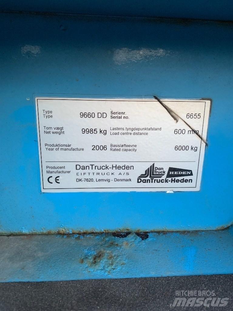 Dantruck 9660 DD Stivuitor diesel