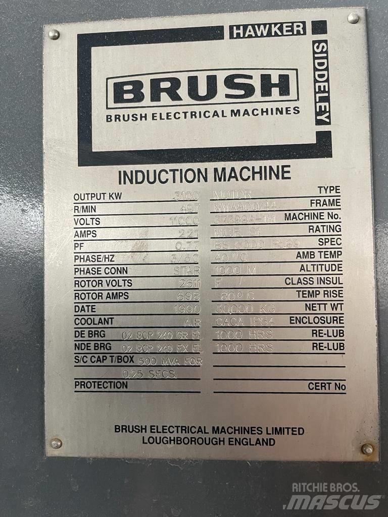  Brush 3100kW Motor Motoare