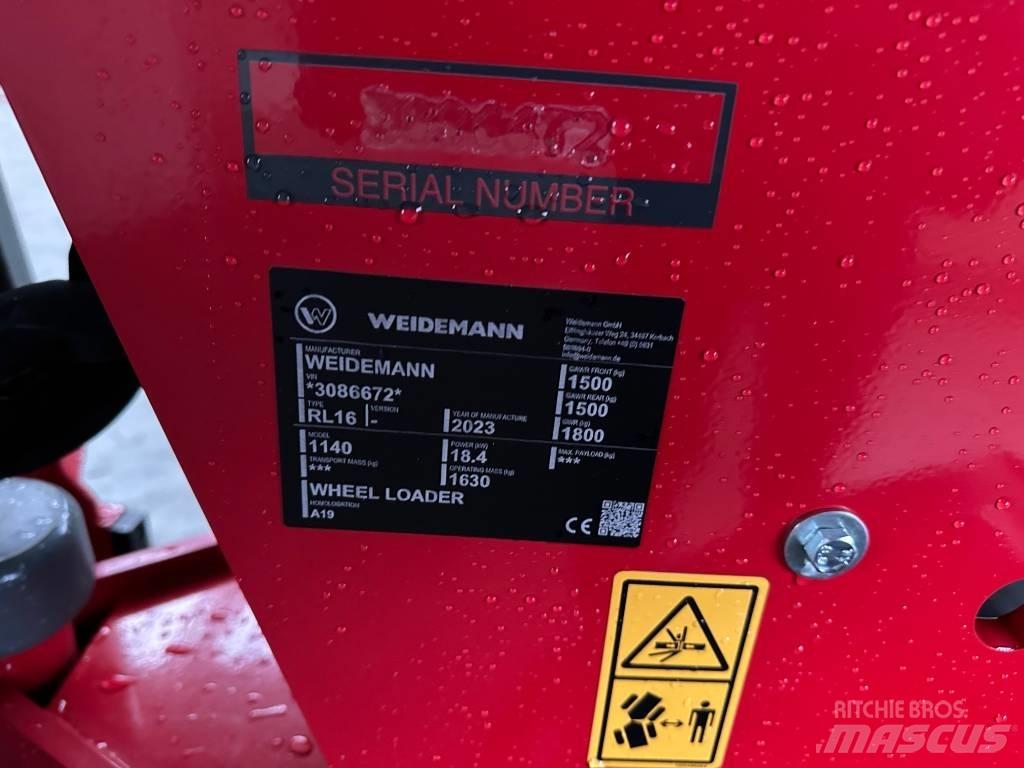 Weidemann 1140 Mini incarcatoare