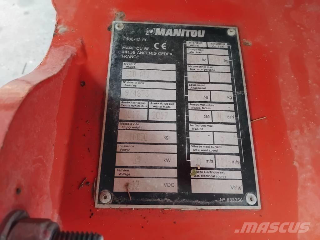 Manitou 200 ATJ Nacele cu brat articulat