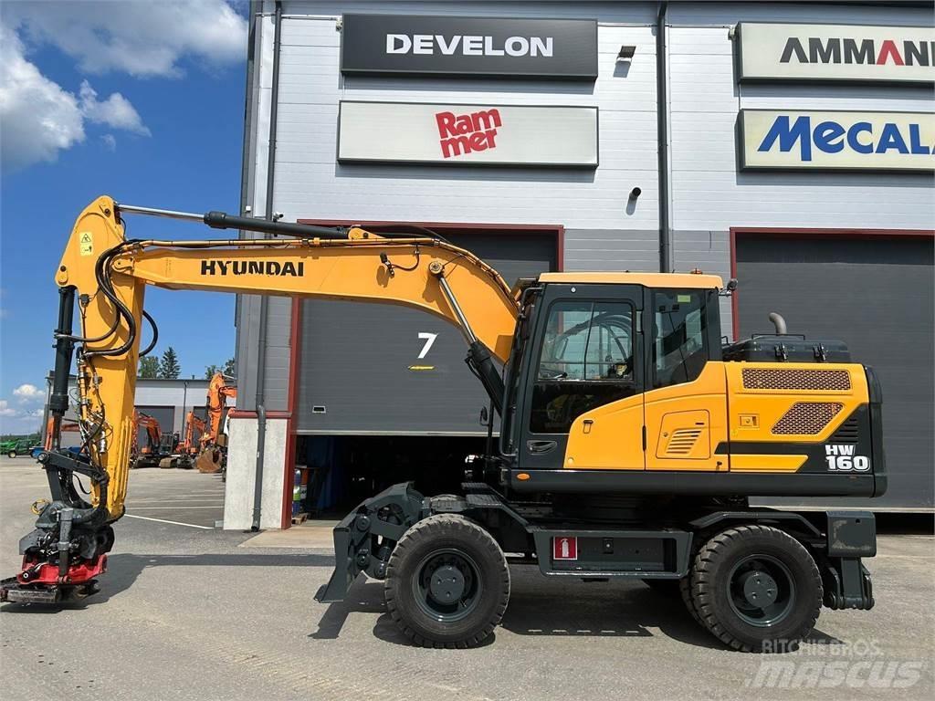 Hyundai HW160 Excavatoare cu roti