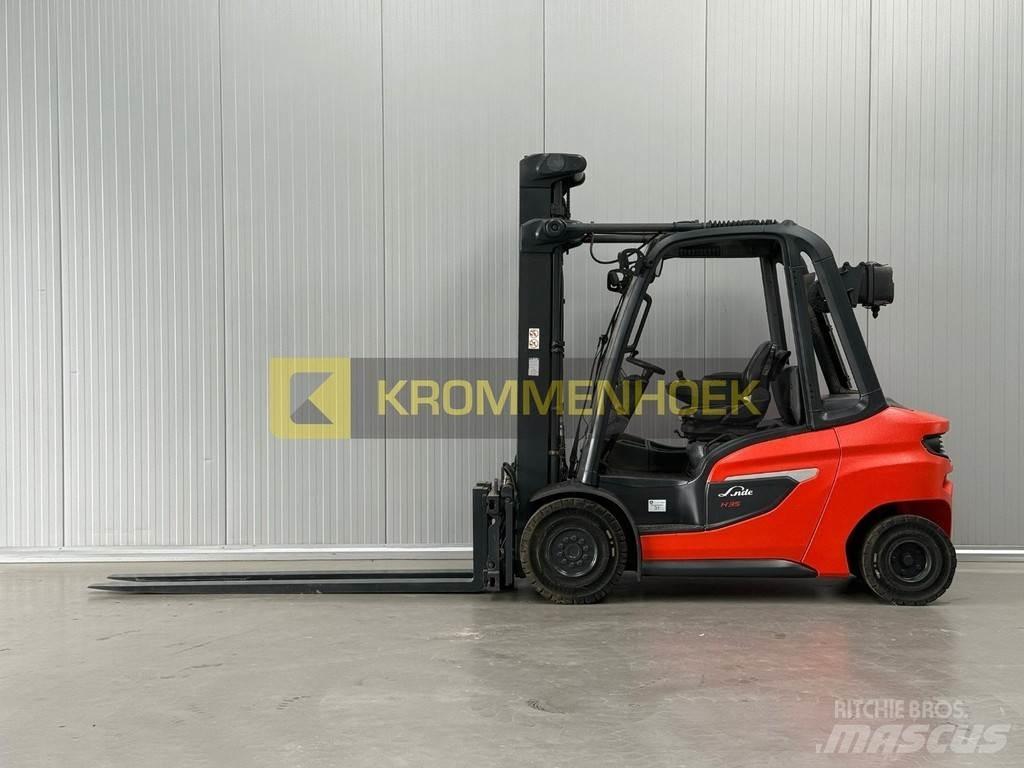 Linde H 35 D Stivuitor diesel