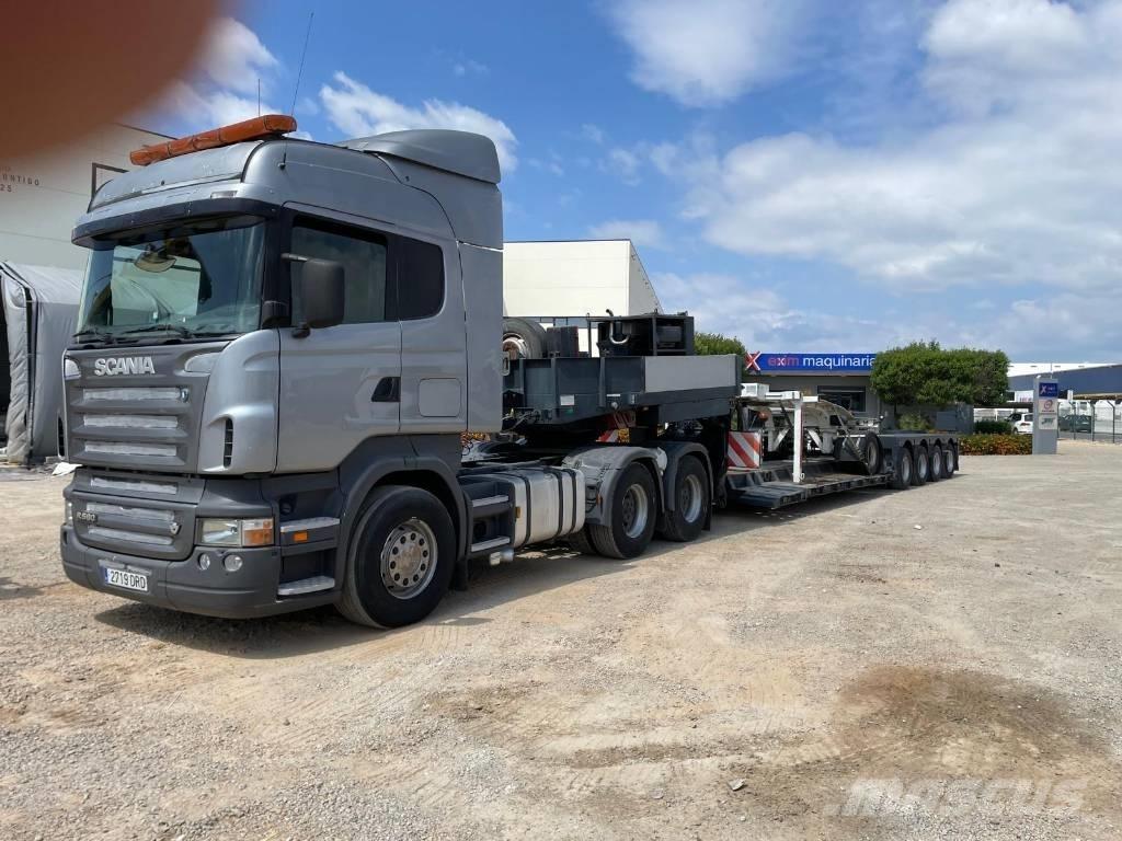 Scania R 580 Platforma/Troliu