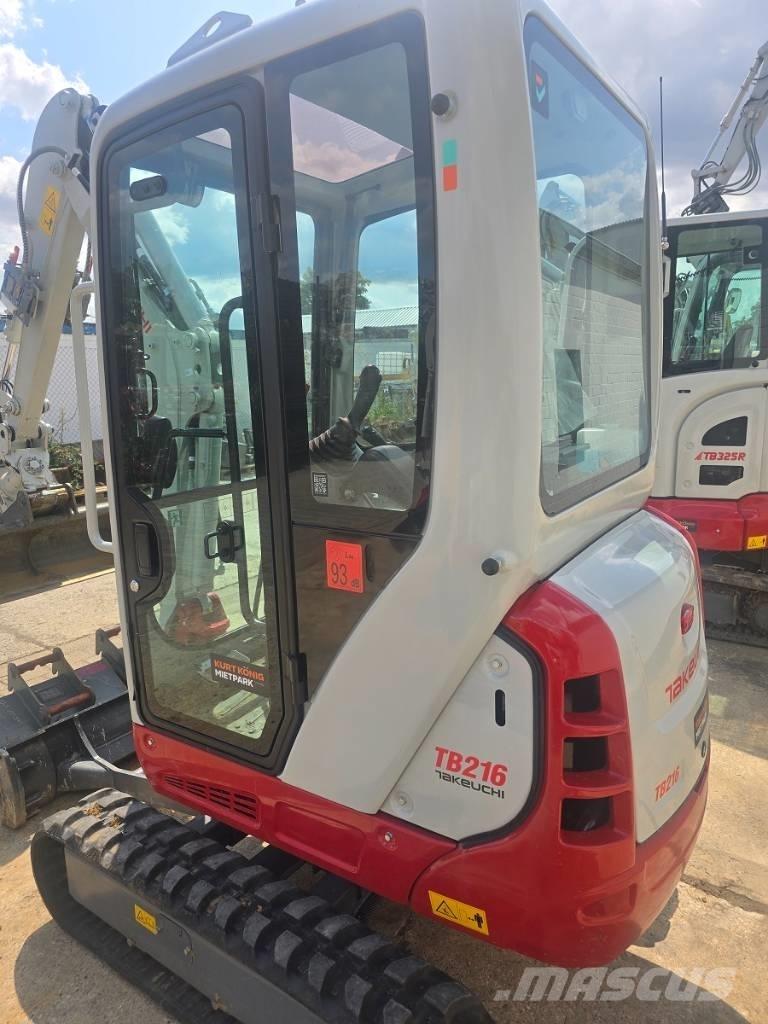 Takeuchi TB 216 A Mini excavatoare < 7t