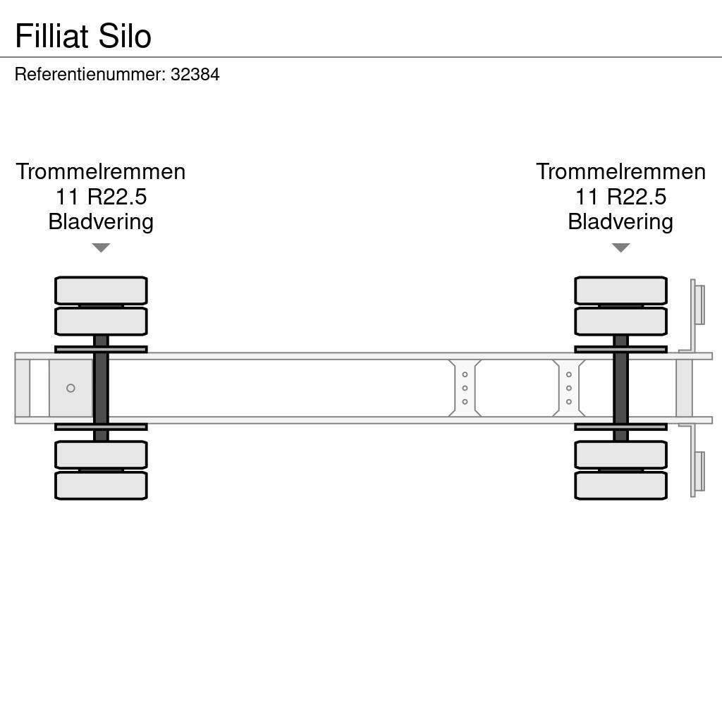  FILLIAT Silo Cisterna semi-remorci