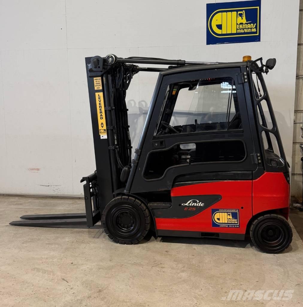 Linde truck E25 Stivuitor electric