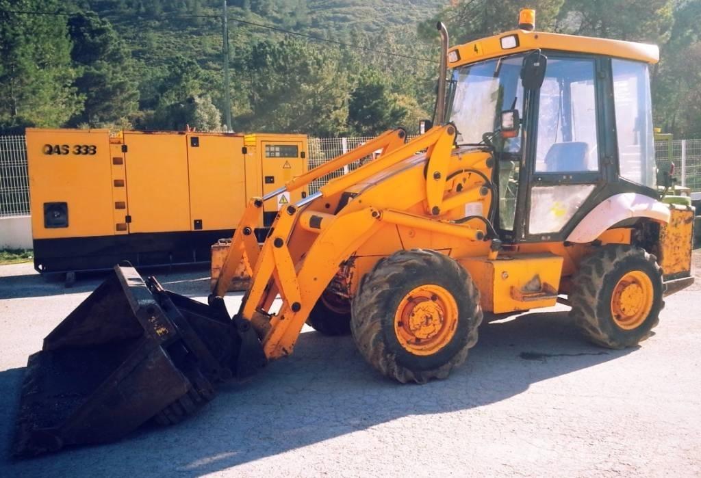 JCB 2 CX Airmaster Incarcator pe pneuri