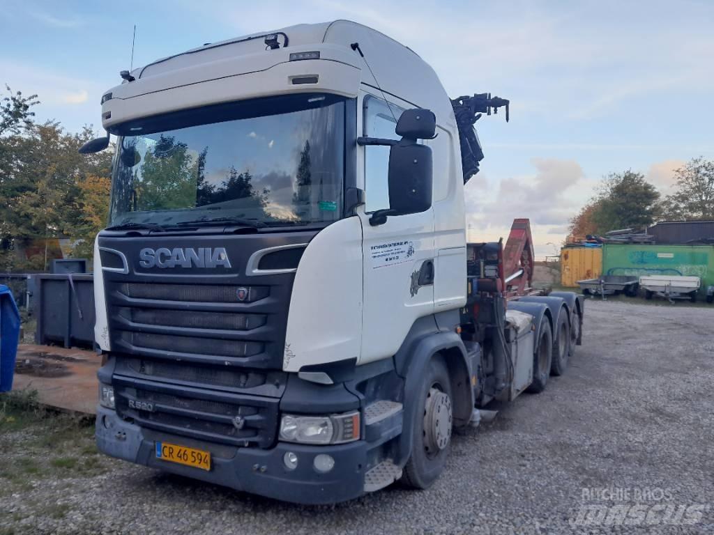 Scania R 520 Camioane cu macara