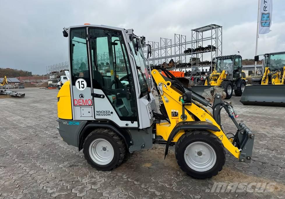 Wacker Neuson WL20e Incarcator pe pneuri
