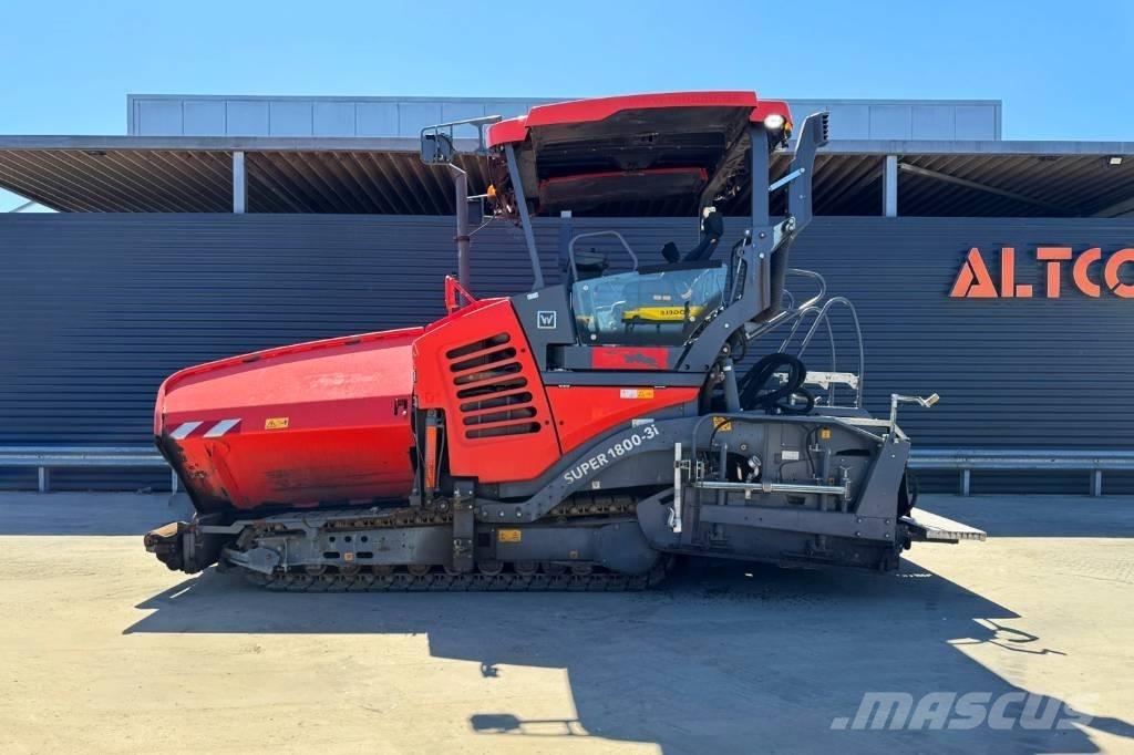 Vögele SUPER 1800-3I Pavatoare asfalt