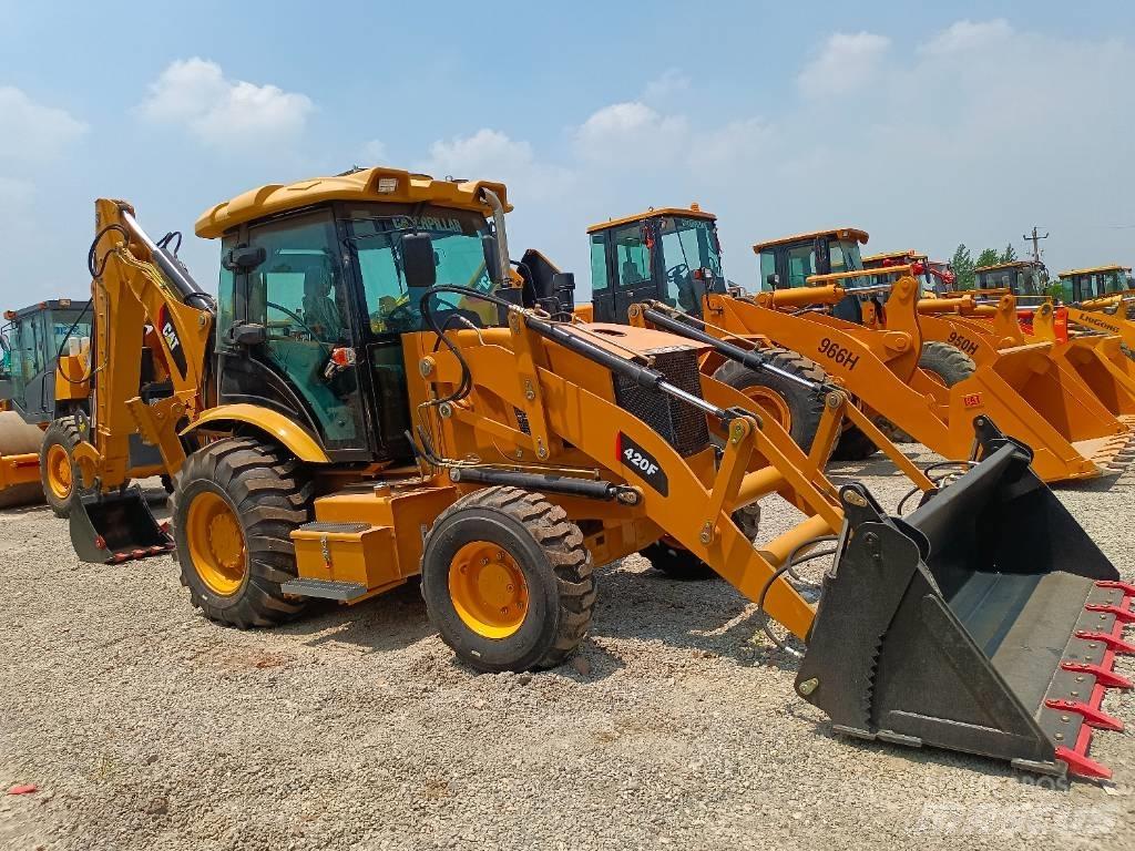 CAT CAT420F Incarcator pe pneuri