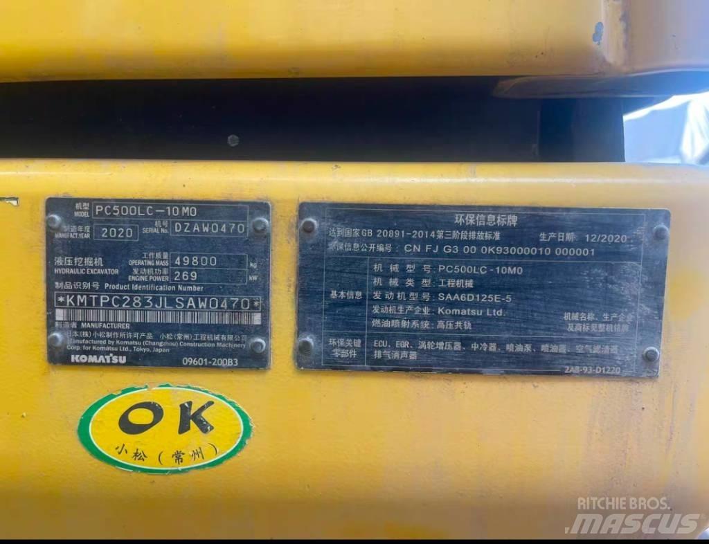Komatsu pc500lc-10mo Excavator amfibiu
