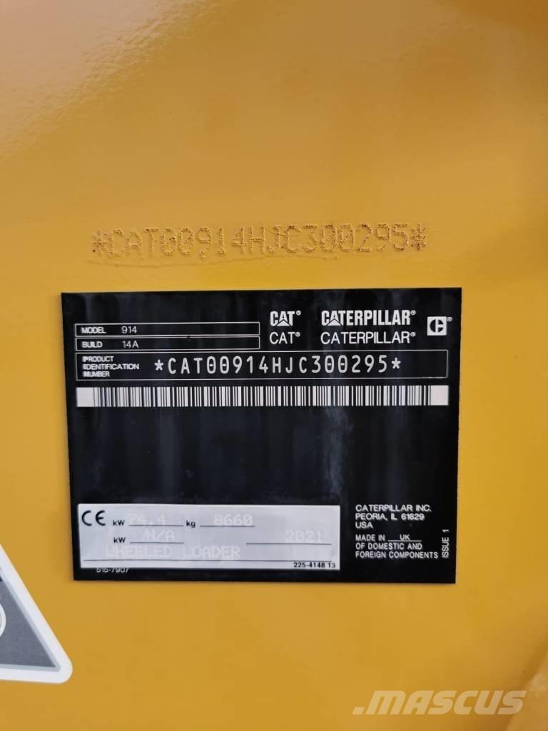 CAT 914 Incarcator pe pneuri