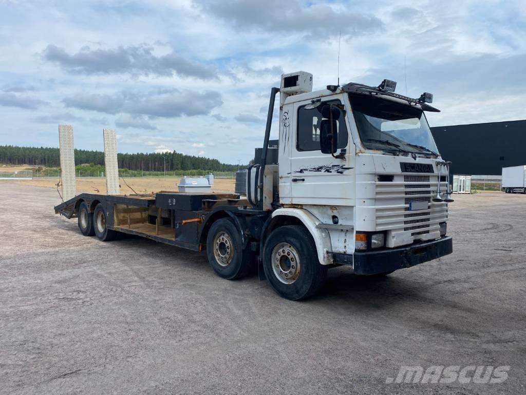 Scania R142H 8X2 Camioane platforma/prelata
