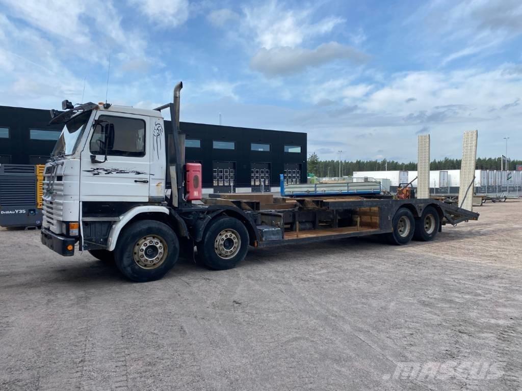 Scania R142H 8X2 Camioane platforma/prelata