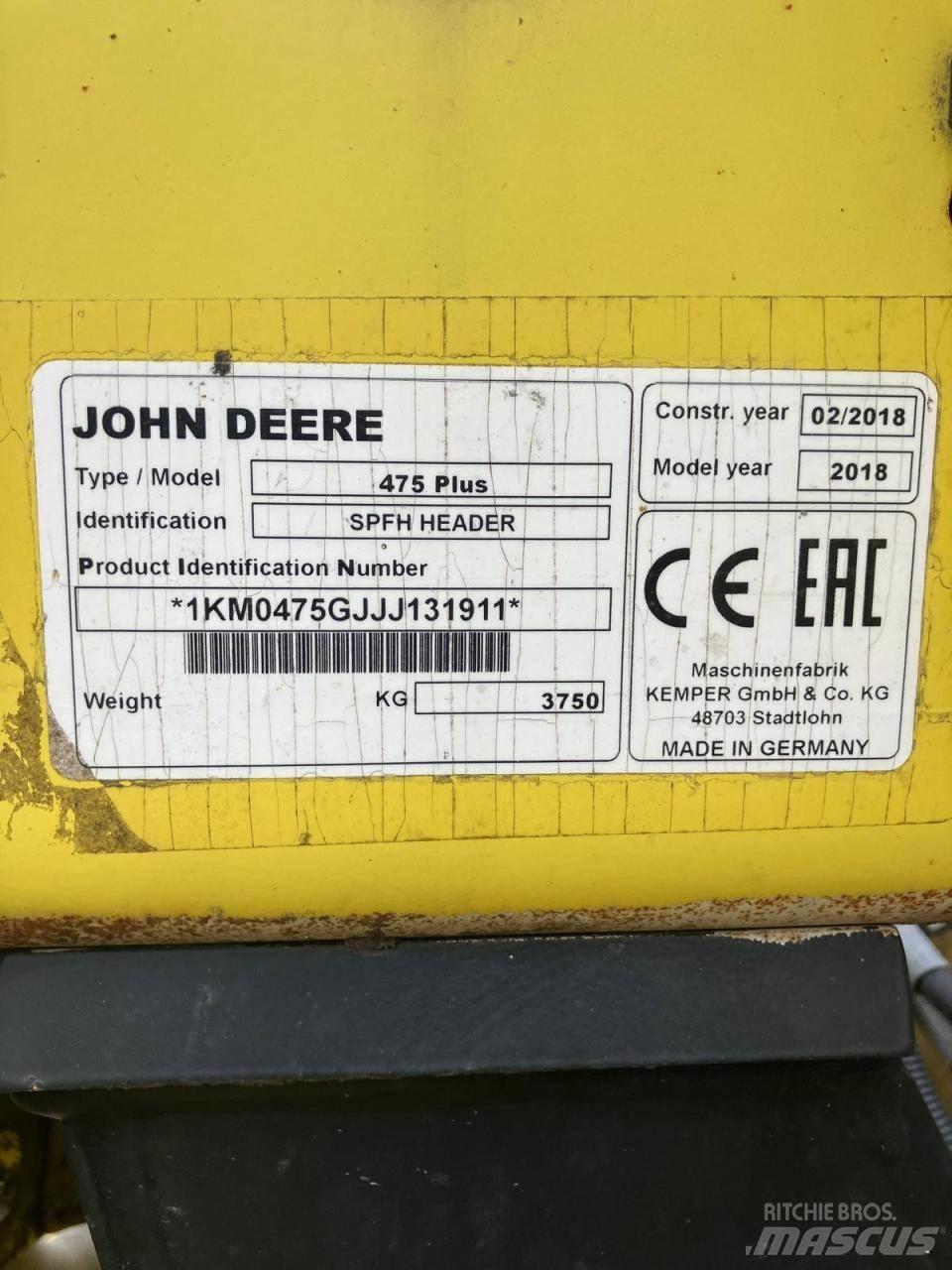 John Deere 8500 Forajere cu autopropulsare