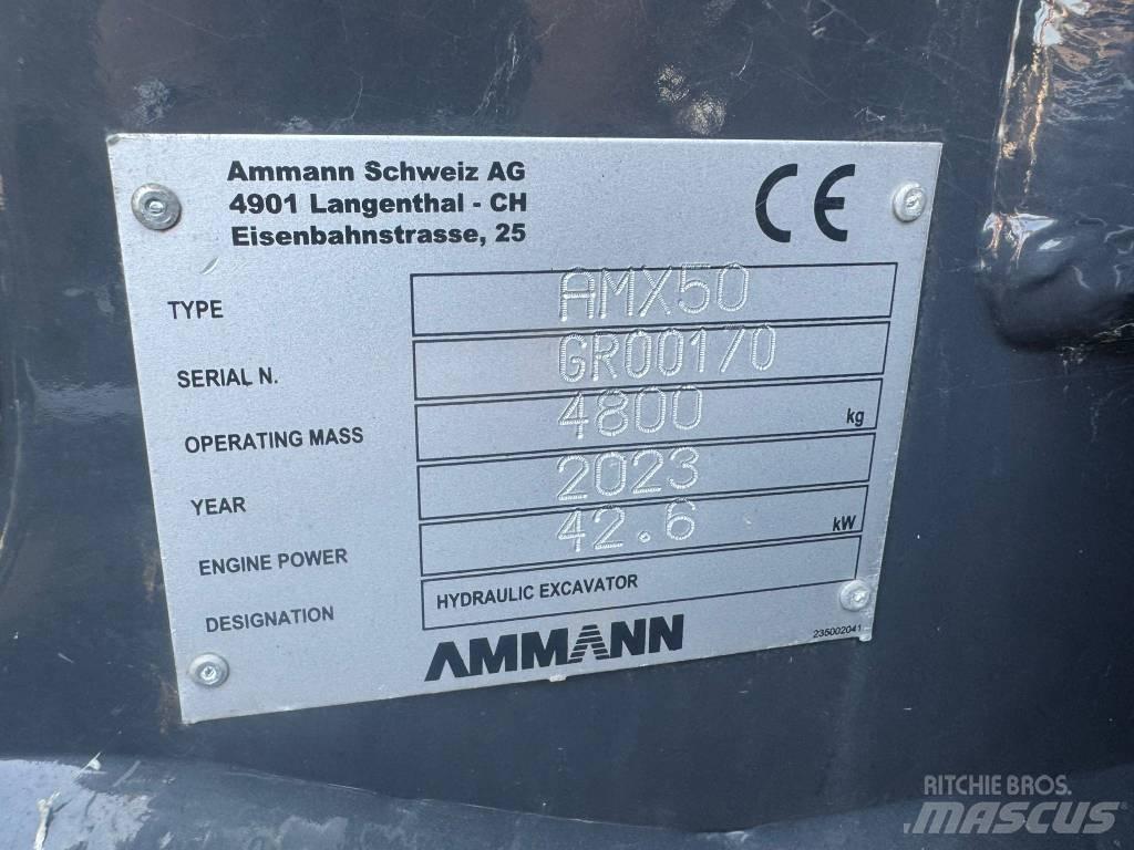 Ammann AMX 25 Mini excavatoare < 7t