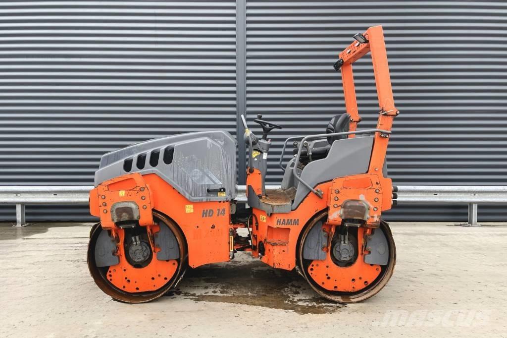 Hamm HD 14 VV Cilindri compactori dubli