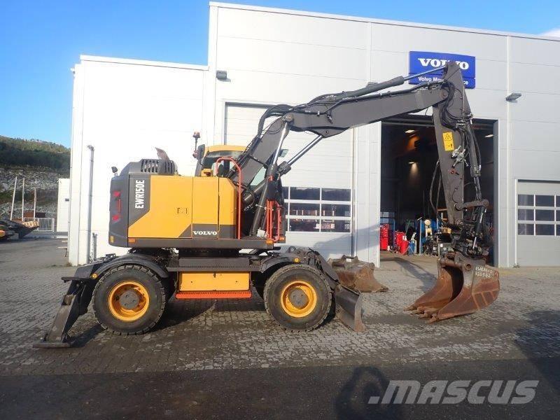 Volvo EWR 150 E Excavatoare cu roti