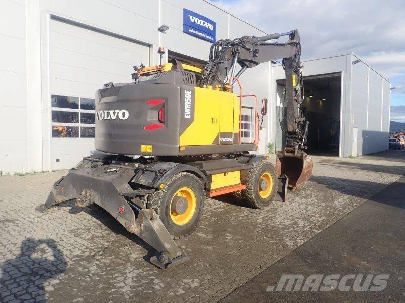 Volvo EWR 150 E Excavatoare cu roti