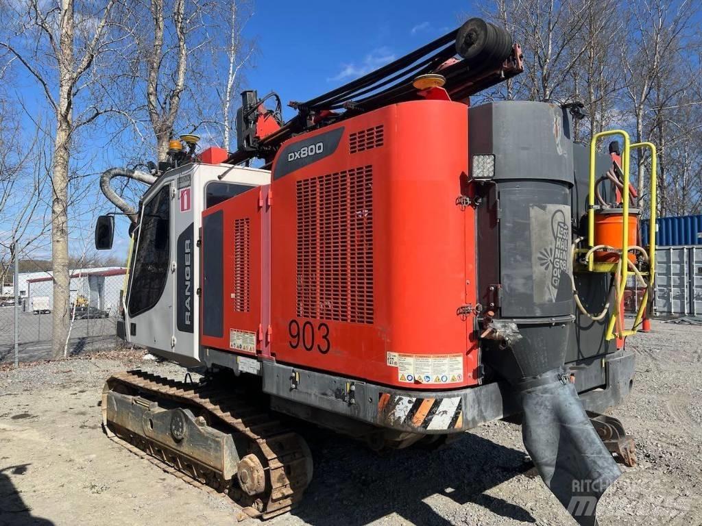 Sandvik DX800 Echipamente de forare la suprafata
