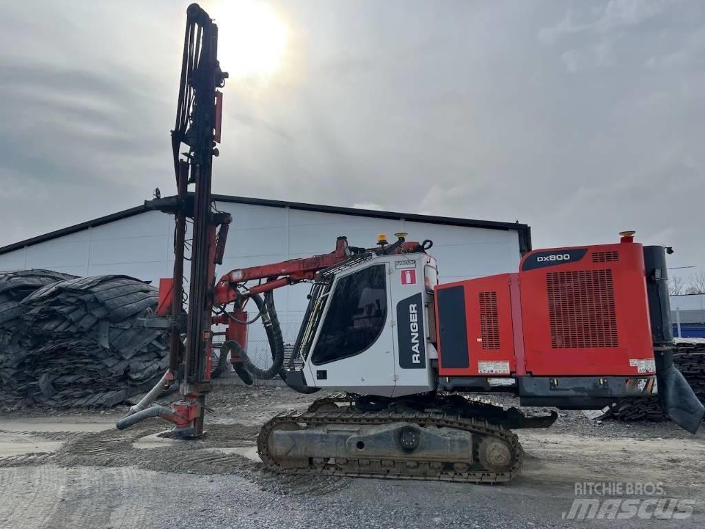 Sandvik DX800 Echipamente de forare la suprafata