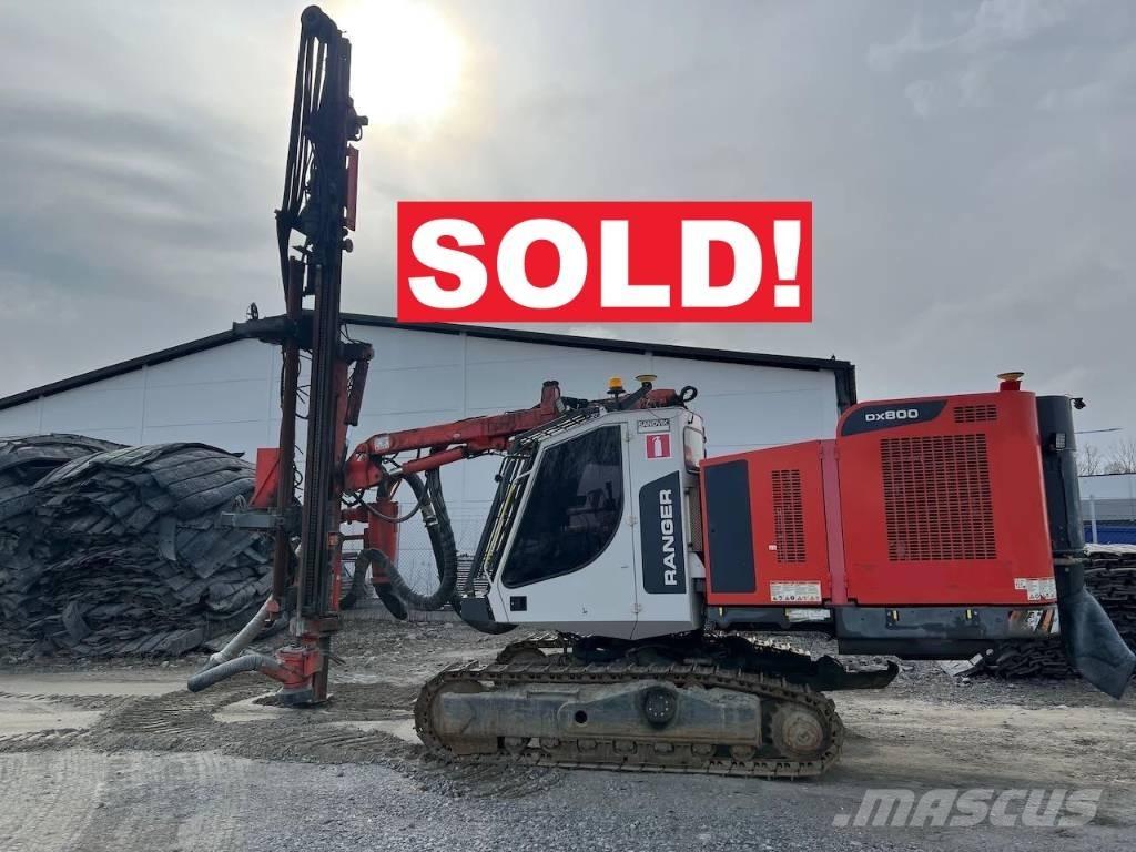 Sandvik DX800 Echipamente de forare la suprafata