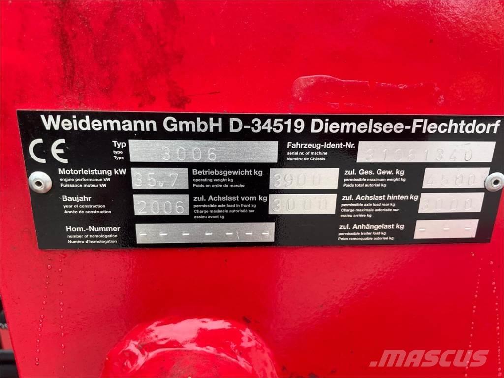 Weidemann 3006 Incarcator pe pneuri