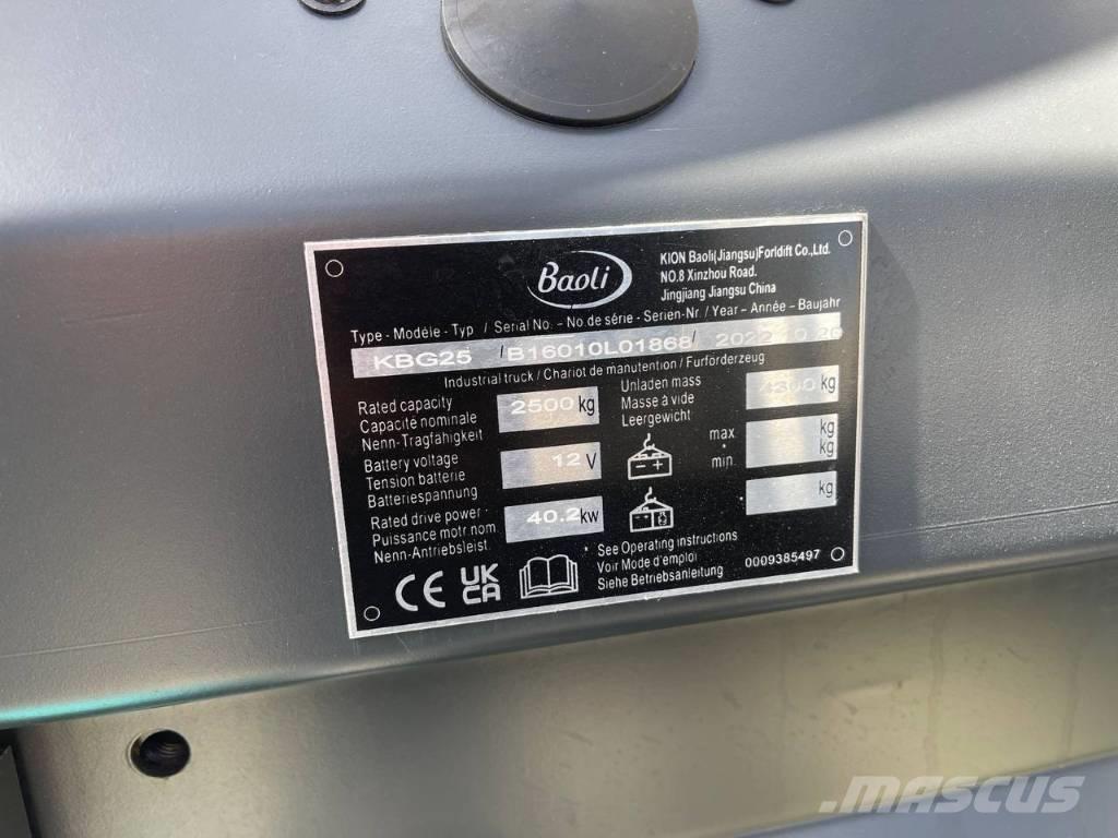 Baoli KBG 25 Stivuitor GPL