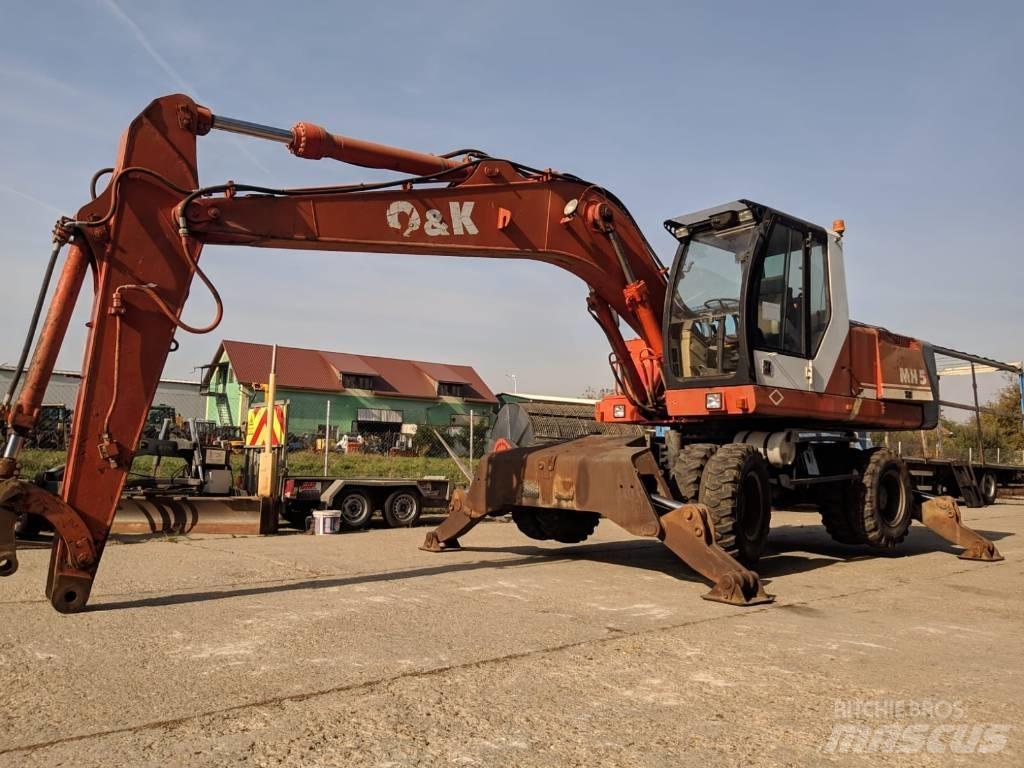 O&K MH 5 Excavatoare cu roti