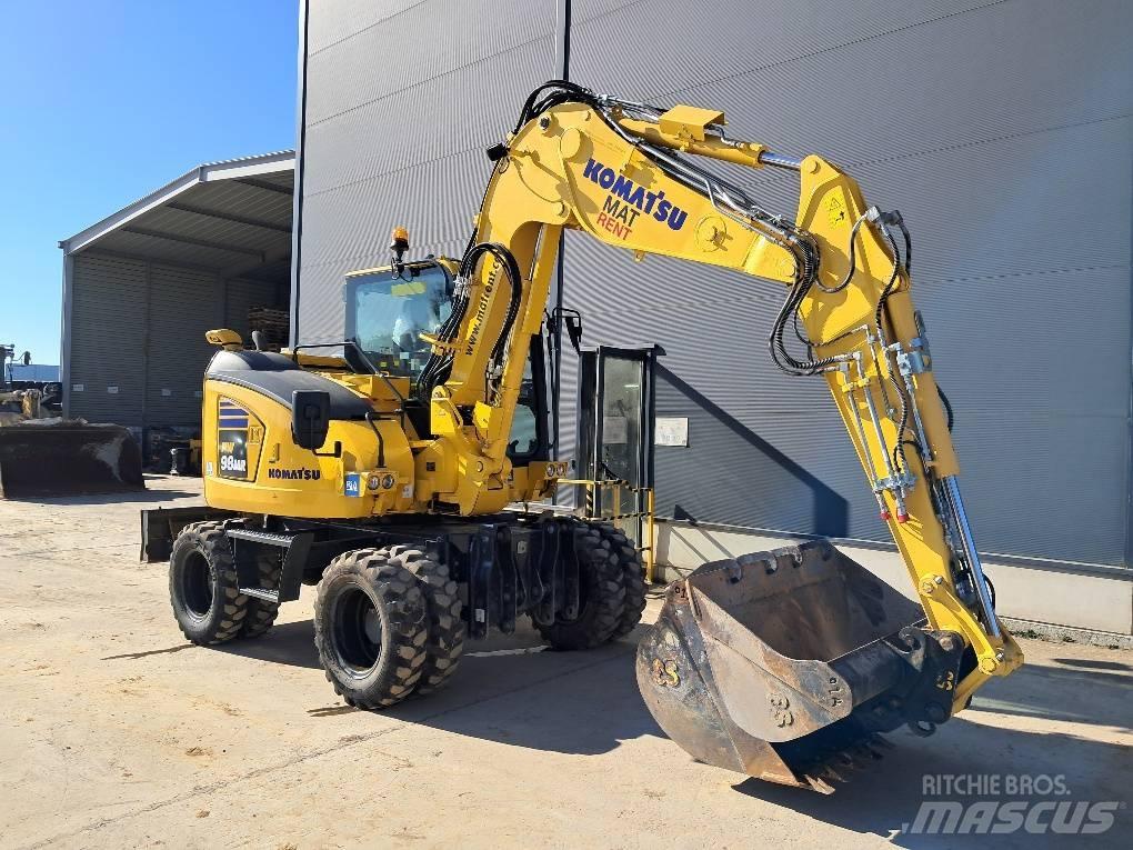 Komatsu PW98MR-11E0 Excavatoare cu roti