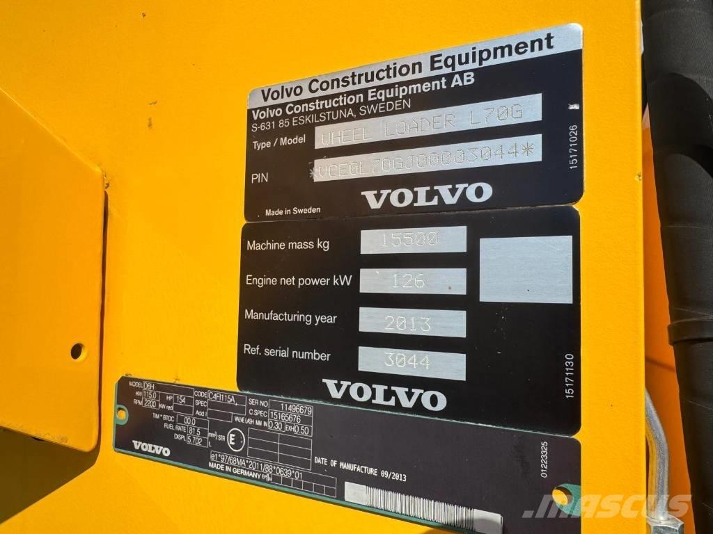 Volvo L 70 G Incarcator pe pneuri