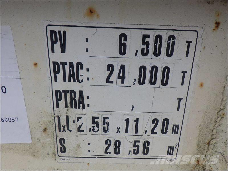 Louault PLATEAU Semi-remorci transport vehicule