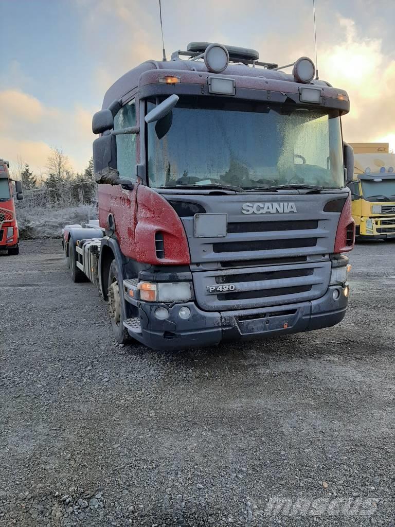 Scania P 420 Camion cadru container