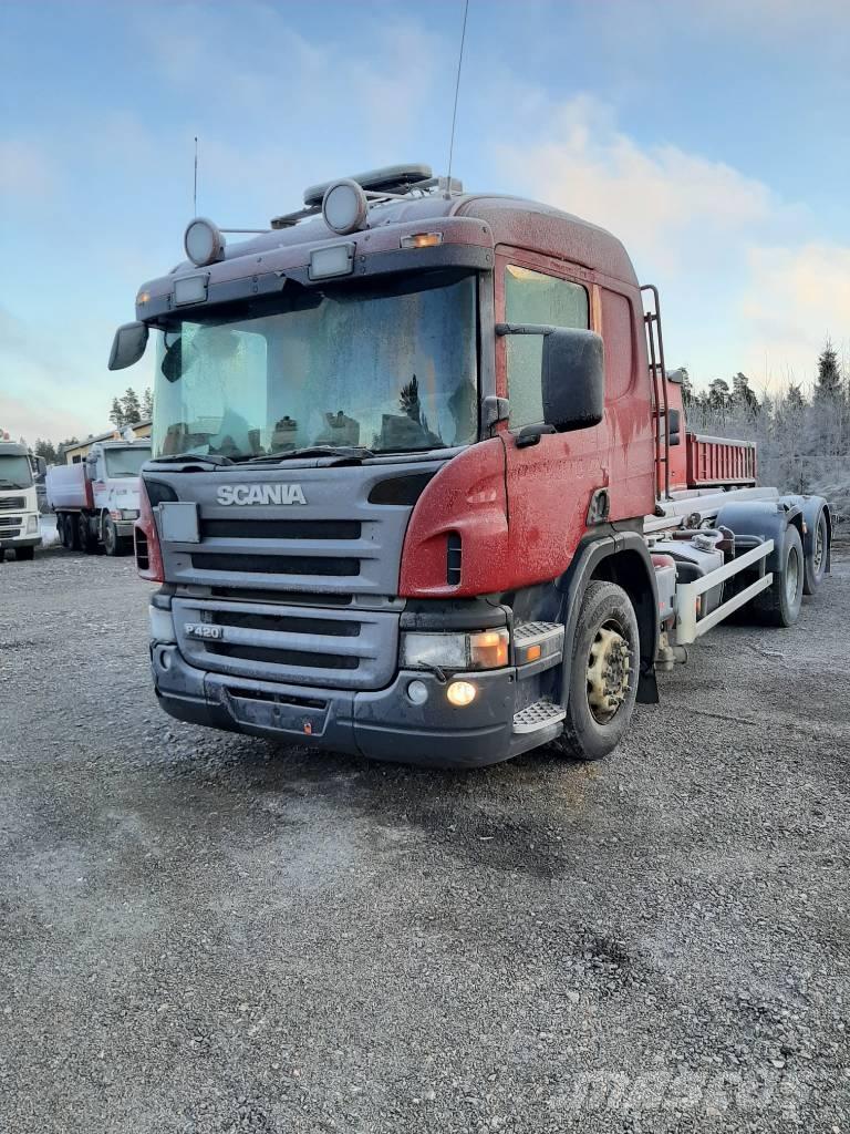 Scania P 420 Camion cadru container