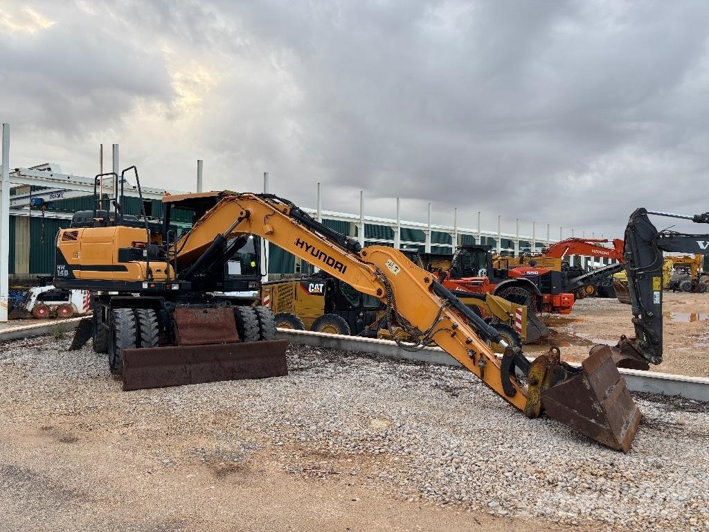 Hyundai HW 140 A Excavatoare cu roti