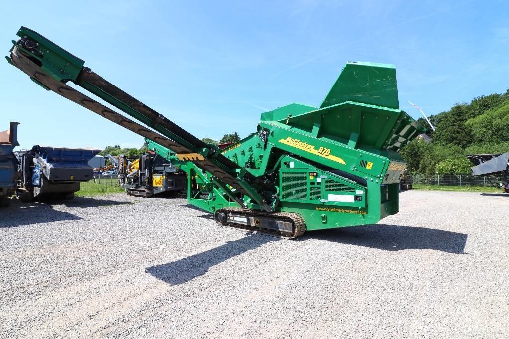 McCloskey R 70 Dispozitive mobile de cernut